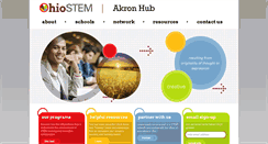 Desktop Screenshot of akronstem.org